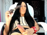 Solo ebony masturbation shemale cumming