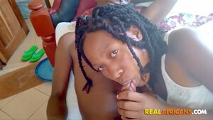 Steaming Real Homemade Amateur African Girlfriend