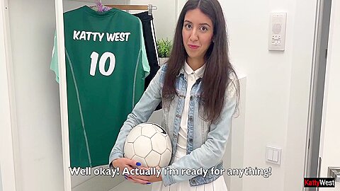 Offered A Cute Girl To Become A Football Player 25 Min