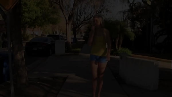 She didn’t mind one bit, and she’s glad her neighbors invited her over for a threesome…