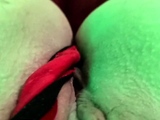Close up pov anal creampie
