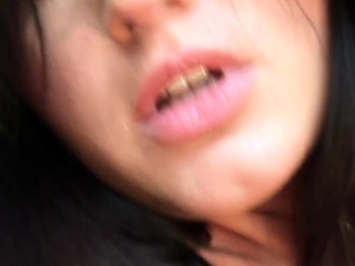 DTF amateur babe creampied in MMF 3some