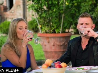 VIXENPLUS Angelic Blonde Jaylah Gets Double Penetrated