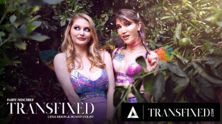 TRANSFIXED – Bunny Colby’s Magical Hookup With Her Sexy Fairy Friend Lena Moon