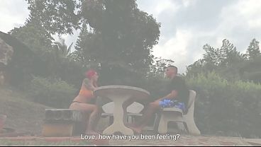 Anniversary Vacation Fantasy: Hot Wife Ammy Rouse Seduces Her Husband Into A Dirty Session